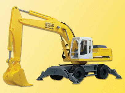European Construction Equipment -- Liebherr 934 Jib Excavator w/Outriggers