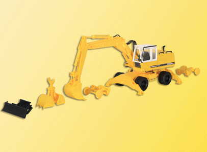 30 Years Kibri - European Construction Equipment -- Liebherr 922 Excavator w/Attachments