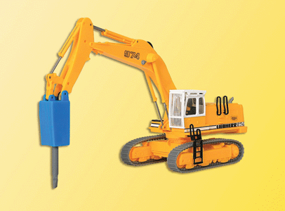 Construction Equipment - Liebherr 974 -- w/Hammer Attachment