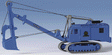 European Construction Equipment -- MENCK Excavator with Deep Bucket