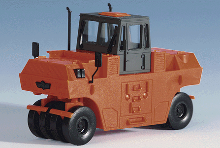 European Construction Equipment - HAMM Compactor on Rubber Tires