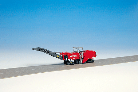 Construction Equipment -- Wirtgen Road Milling Machine, Kutter