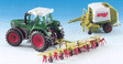 Farm Equipment - Tractor - Fendt -- Includes CLAAS Hay Raker & Baler