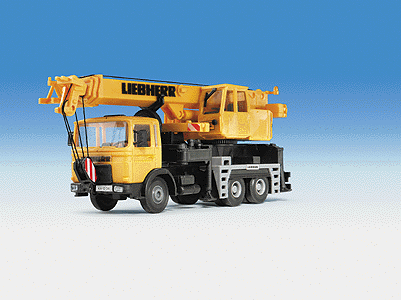 Construction Equipment - MAN 3-Axle Mobile Crane -- House Conversion Type