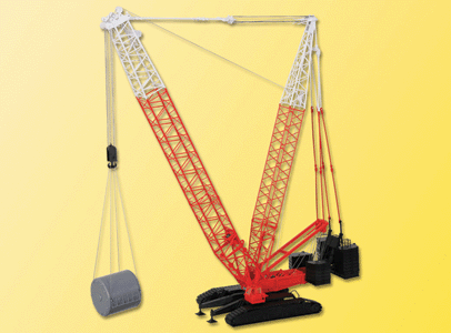 Construction Equipment - Heavy Mobile Cranes -- Twin Jib Lattice Crane w/Crawler Tracks