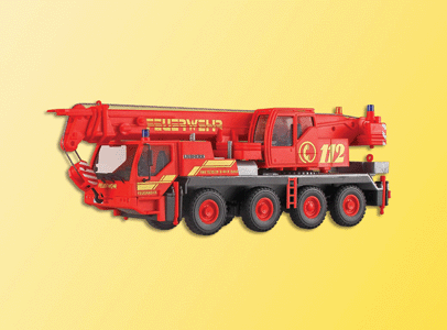 Liebherr LTM 1050-4 FIre Department Crane Truck - Kit -- Fire Department (red)