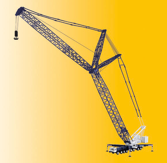 Liebherr LG1550 Heavy-Lift Crane - Kit -- Breuer & Wasel (white, blue)-1