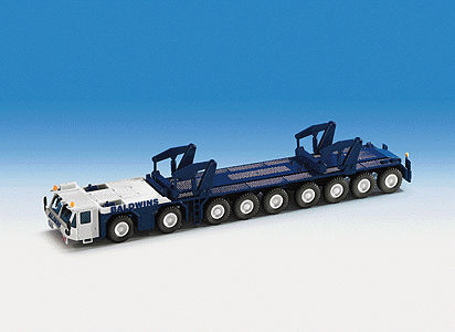 European Construction Vehicles - Gottwald -- Baldwins Telescopic Crane Transport