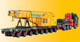Mercedes-Benz SK w/Scheuerle Platform Crane & Rail Crane Load - Kit -- Green, Red-1