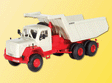 European Trucks - Magirus Dump Truck -- Gray, Red