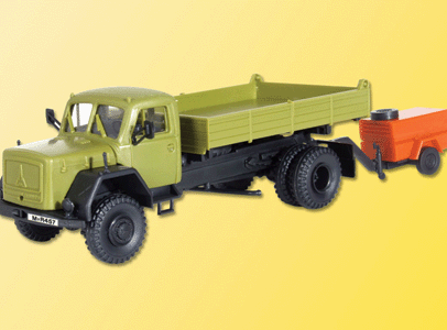Tractor/Trailer - Magirus Low Loader & Compressor