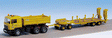 Construction Equipment -- MAN Dump Truck w/Low Loader, Kirchoff