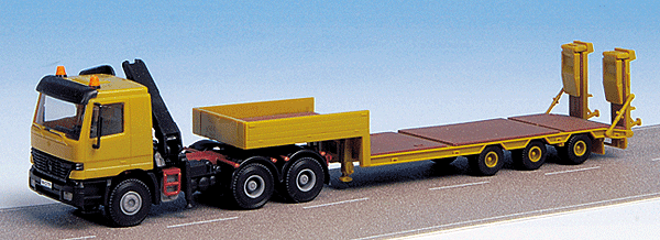 Construction Equipment -- Actros TS3 Semi Trailer & Work Crane
