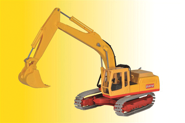 Liebherr Litronic R934 Excavator - Kit -- Bolling (yellow, red, German Lettering)