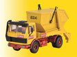 Mecedes-Benz LP Skip Loader Truck - Kit -- Bolling (yellow, red, German Lettering)