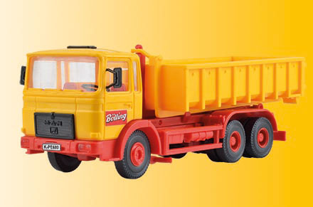 Bolling Skip Loader Truck - Kit -- Yellow, Red-3
