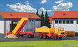 Mercedes-BenzDump Truck with Trailer - Kit -- Emil Bolling (yellow, red, German Lettering)
