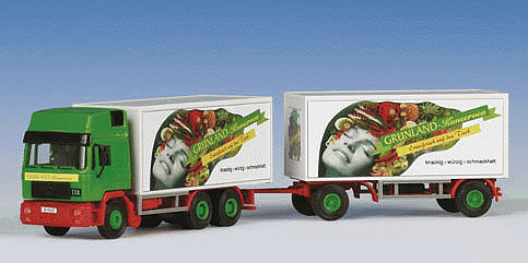 Tractor/Trailer - MAN Refrigerated Lorry & Trailer
