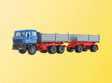 Trucks:  DAF Cab with Two Trailers