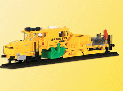 Maintenance/Work Train Equipment (Nonpowered Plastic Kits) -- Plasser & Theurer USP 2000 SWS Track & Ballast Maintenance Machine