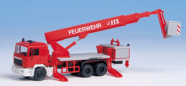 European Emergency -- Man w/Ruthman Crane & Personnel Basket, Fire Department - Kit