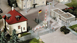 Military Sentry/Guard House w/Gate