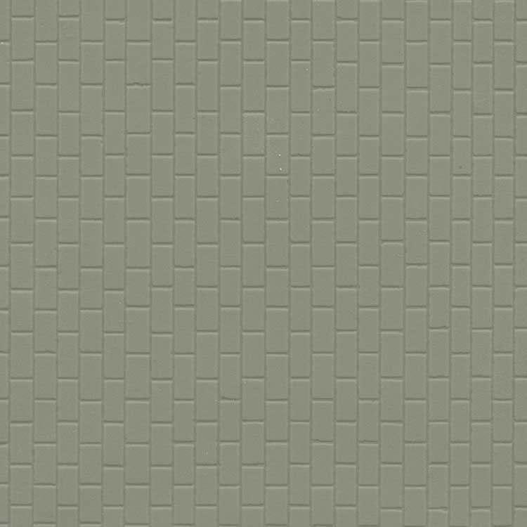 Brick Wall Plate -- 8 x 4-13/16"  20 x 12cm-2