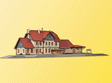 Rodach/Coburg Station -- 13 x 3-1/2 x 2-9/16"  33 x 9 x 6.5cm