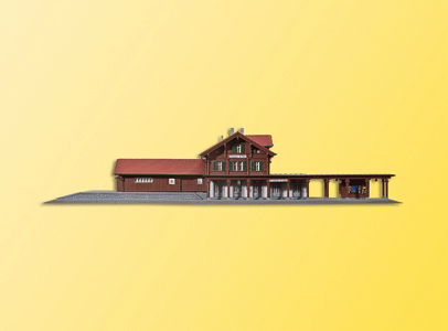 Chateau d'Oex Station -- 10-1/4 x 2-9/16 x 2-3/8"  26 x 6.5 x 6cm