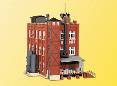 Factory Buildings "Grunderzeit" -- 4-7/8 x 3-3/4"  12.5 x 9.5cm