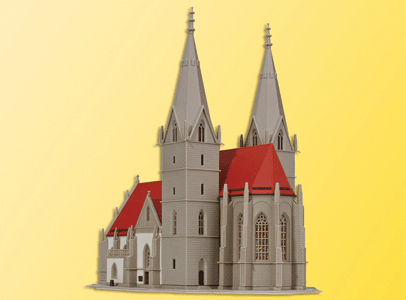 Goppingen Church -- 9 x 5-1/2"  23 x 14cm