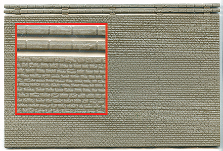Brick Wall Material -- 5-7/8 x 3-15/16"  15 x 10cm Styrene Sheet