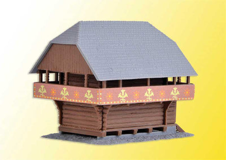 Oschberg Hay Storage Shed -- Kit - 2-3/4 x 2 x 2-3/16"  7 x 5 x 5.5cm-2