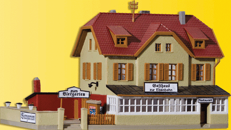 Railway Inn - Inn Zur Eisenbahn -- 5 x 3-3/4" 13 x 9.5cm