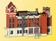 1871 Factory Building -- 8-3/16 x 4 x 5-31/16"  20.5 x 10 x 13cm