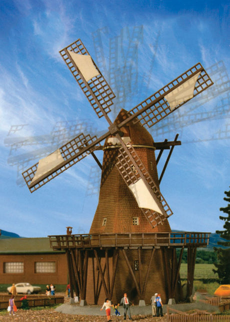 Motorized Windmill -- Kit - 2-3/4 x 2-15/16 x 5-7/8"  7 x 7.5 x 15cm