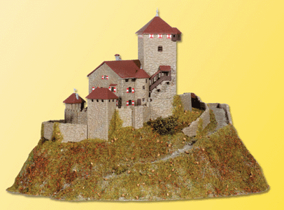 Castle "Branzoll" -- 13-3/8 x 11 x 9-1/16"  34 x 28 x 23cm