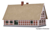 Thatched House -- Kit - 4-1/8 x 2-9/16 x 2-3/4"  10.5 x 6.5 x 7cm-2