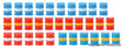 Oil Drums -- Shell, ARAL, Esso pkg(32)-1