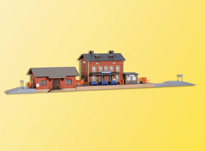 Rauenstein Station w/Freight House - Kit (Plastic)