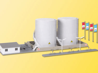 Twin Fuel Tanks w/Loading Facility -- Kit