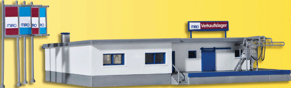 Oil Distributor Office w/Truck Filling Rack & Loading Dock