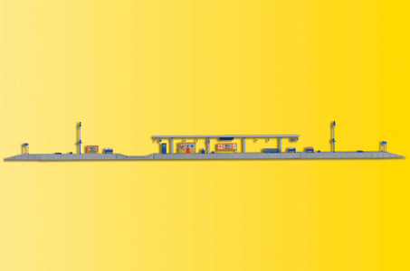Freiburg Station Platform -- 26-13/32 x 1 x 1-7/16" 66 x 2.5 x 3.6cm