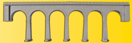 River Valley Single Track Viaduct w/Ice Breaker Piers -- 14 x 1-1/2"  34.8 x 3.8cm