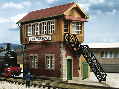 Signal Tower in Stuttgart-Feuerbach - Kit -- 3-1/2 x 2 x 2-3/4"  9 x 5 x 7cm