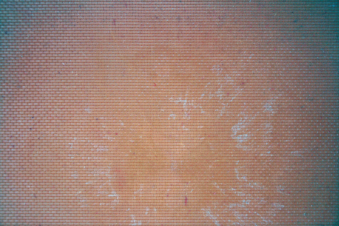 Plastic Sheet -- Brick (yellow)