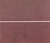 Roofing - Plastic Sheet - 4-5/8 x 7-13/16"  11.9 x 19.8cm -- Rough Cut Slate-1