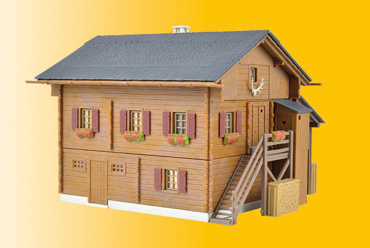 Mountain House w/LED Lighting -- Kit - 4-15/16 x 4-3/4 x 3-1/2"  12.5 x 12 x 9cm-1