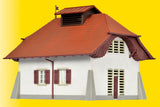 Rural Fire Station w/Lights -- Kit - 5-1/4 x 4-3/8 x 4-5/16"  13.3 x 11.2 x H 11cm-2