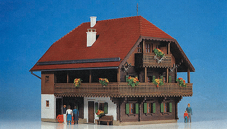Forester's Lodge -- 6 x 4-1/2"  15 x 11.5cm
